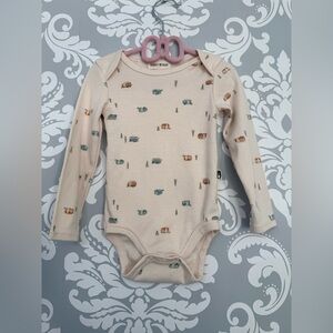 10/$25 • Rabbit + Bear Camper Cotton Bodysuit